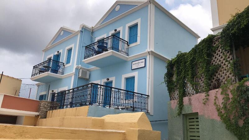 Hotel Fiona Symi Exteriér fotografie